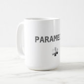 Koffiebeker Mok Tea PARAMEDIC EMT Ambulance (Voorkant links)