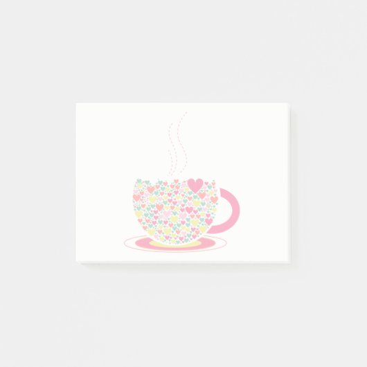 Koffiebeker na het artikel post-it® notes (Voorkant)