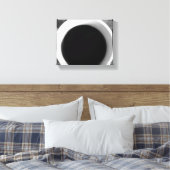 Koffiebeker op een oude krat, 8 x 10 jaar canvas afdruk (Insitu (Slaapkamer))