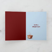 Koffiebeker op zondag Kaart (Binnen)