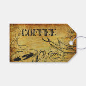  koffiebeker Oude koffiebrinder Cadeaulabel (Voorkant (Horizontaal))