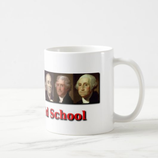 Koffiebeker Oude School Koffiemok (Rechts)