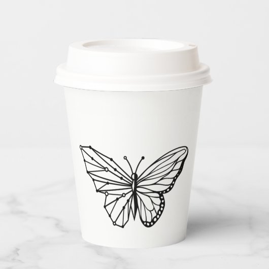 Koffiebeker Papieren Bekers (Voorkant)