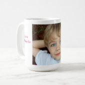 Koffiebeker persoonlijke foto koffiemok (Voorkant links)