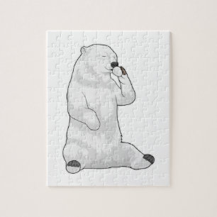 Koffiebeker Polar beer Legpuzzel