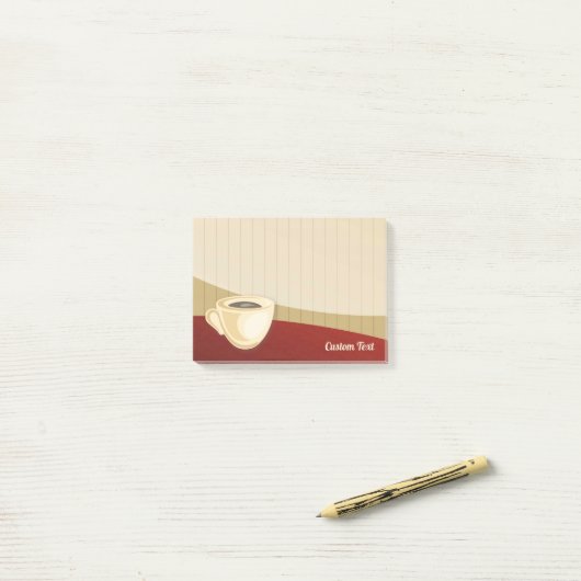 Koffiebeker Post-it® Notes (Op bureau)