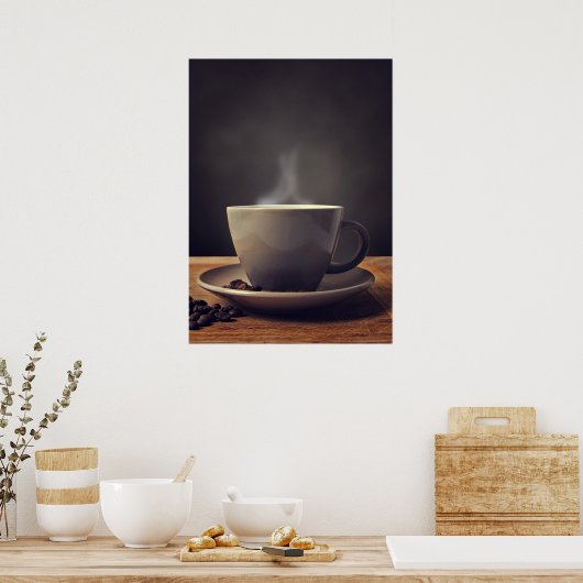 Koffiebeker Poster (Keuken)
