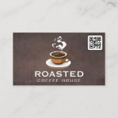 Koffiebeker | QR-code Visitekaartje (Voorkant)
