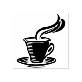 Koffiebeker Rubberstempel (Afrduk)