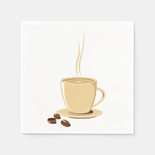 Koffiebeker Servet (Voorkant)