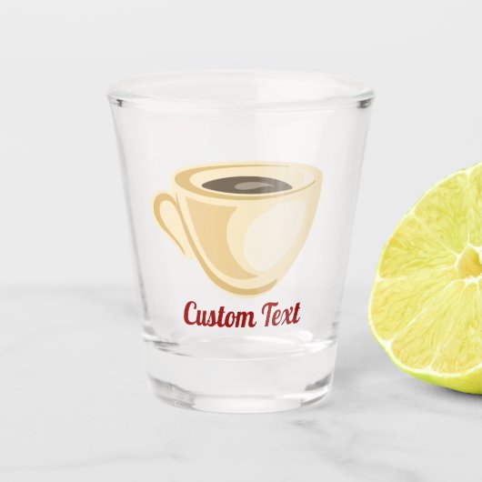 Koffiebeker Shot Glas (Voorkant)
