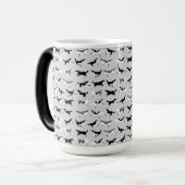 Koffiebeker Siberian Husky Sled Mok Cups (Voorkant links)