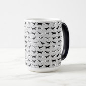 Koffiebeker Siberian Husky Sled Mok Cups (Voorkant rechts)