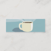 Koffiebeker - Skinny Mini Visitekaartje (Achterkant)