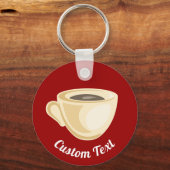Koffiebeker Sleutelhanger (Voorkant)