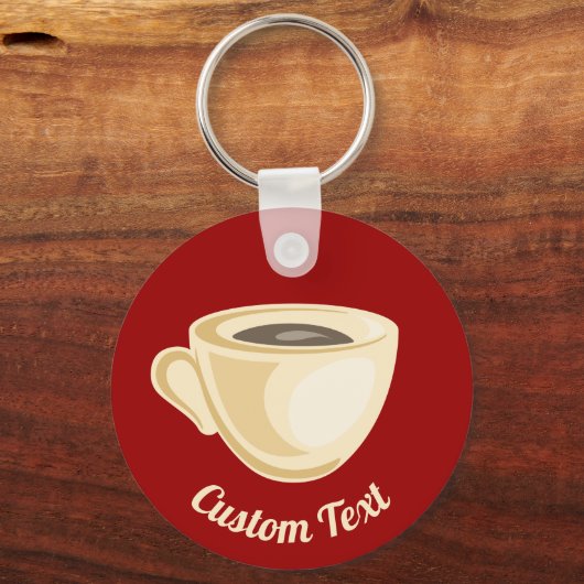 Koffiebeker Sleutelhanger (Voorkant)