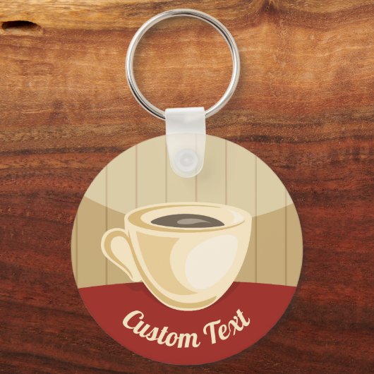 Koffiebeker Sleutelhanger (Voorkant)