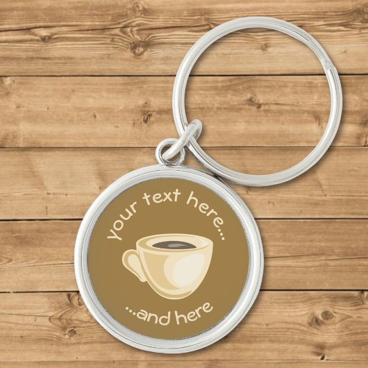 Koffiebeker Sleutelhanger