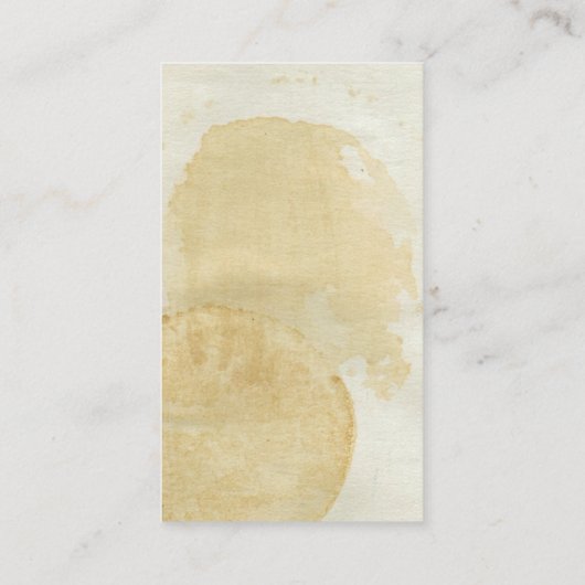 Koffiebeker standaard visitekaartje (Achterkant)