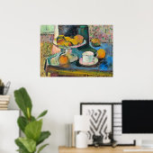 Koffiebeker stilleven, voeg tekst toe, posters (Thuiskantoor)