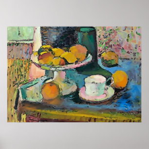 Koffiebeker stilleven, voeg tekst toe, posters