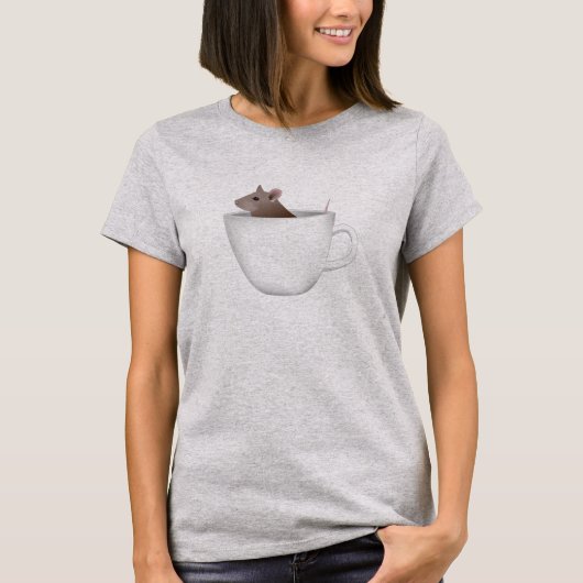 Koffiebeker T-shirt (Voorkant)