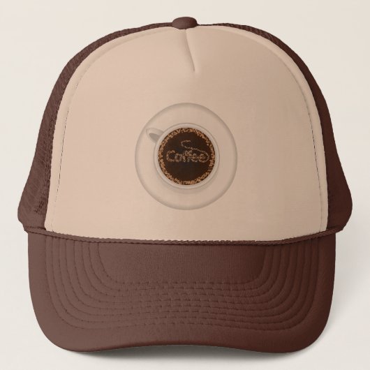 Koffiebeker Trucker Pet (Voorkant)