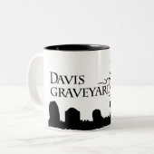 Koffiebeker Tweekleurige Koffiemok (Voorkant links)