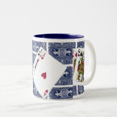 Koffiebeker Tweekleurige Koffiemok (Voorkant rechts)