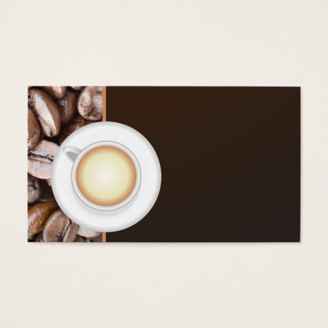 Koffiebeker Visitekaartje (Voorkant)