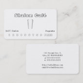 Koffiebeker Visitekaartje (Voorkant / Achterkant)