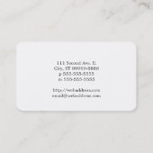 Koffiebeker Visitekaartje (Achterkant)