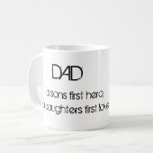 Koffiebeker voor advertenties koffiemok (Voorkant links)