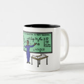 Koffiebeker voor dames en heren tweekleurige koffiemok (Voorkant rechts)