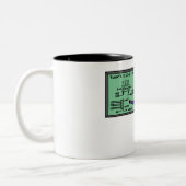 Koffiebeker voor dames en heren tweekleurige koffiemok (Links)