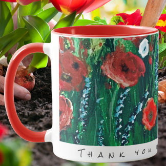 Koffiebeker voor haar acrylschilderende cadeau mok
