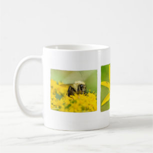 Koffiebeker voor insecten en wilde bloemen koffiemok