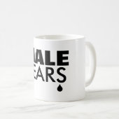 Koffiebeker voor mannelijke tranen koffiemok (Voorkant rechts)