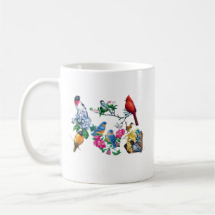 Koffiebeker voor vogelliefhebbers koffiemok