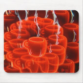 koffiebeker waanzin muismat (Voorkant)