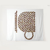 Koffiebeker Wandkleed (Voorkant (horizontaal))