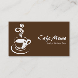Koffiebeker - White en Dark Brown 4d2a10 Visitekaartje