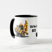 Koffiebeker zware apparatuur mok (Voorkant links)