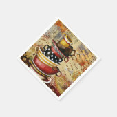 Koffiebekers Goddelijk servet (Hoek)