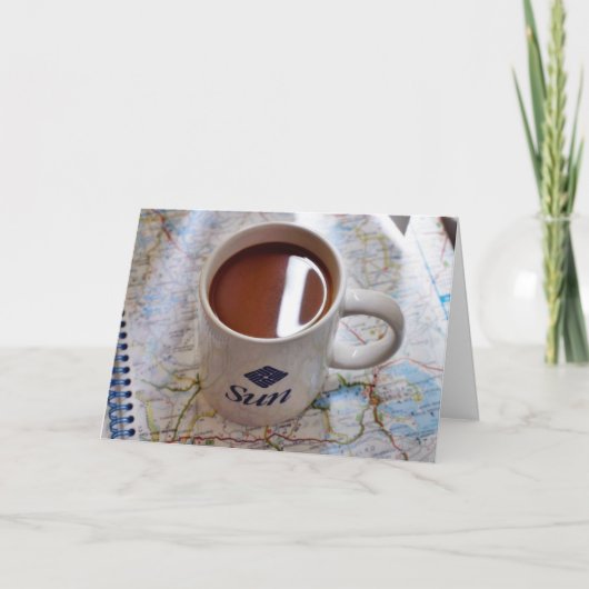 Koffiebekers Kaart (Voorkant)