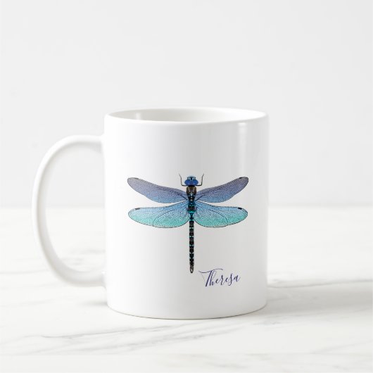 Koffiebekers voor blauwe dragonfly-Mokken Koffiemok (Links)
