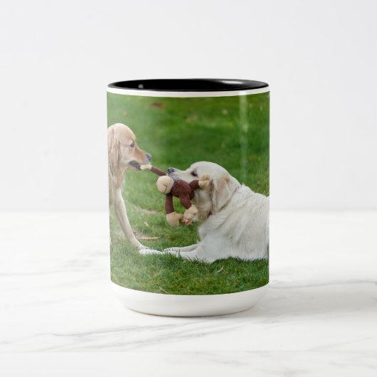 Koffiebekers, warme cacao tweekleurige koffiemok (Center)