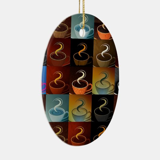 koffiebekistmontage keramisch ornament (Rechts)