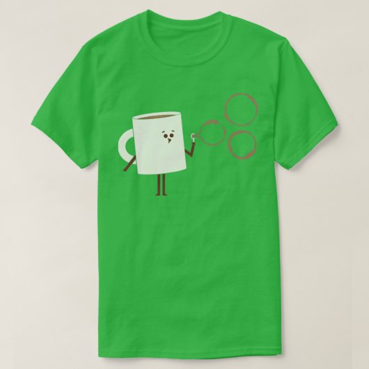 Koffiebellen T-shirt (Design voorkant)