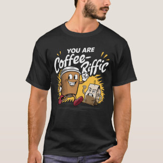 Koffiebestendig T-shirt | Grappig koffie liefhebbe